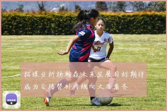 拓媒分析杨瀚森未来发展目标期待成为合格替补内线向大洛看齐